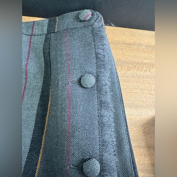 Vintage 70’s Aljean Pleated Plaid School Girl Preppy Wool Tartan Wrap Skirt - Picture 6 of 6